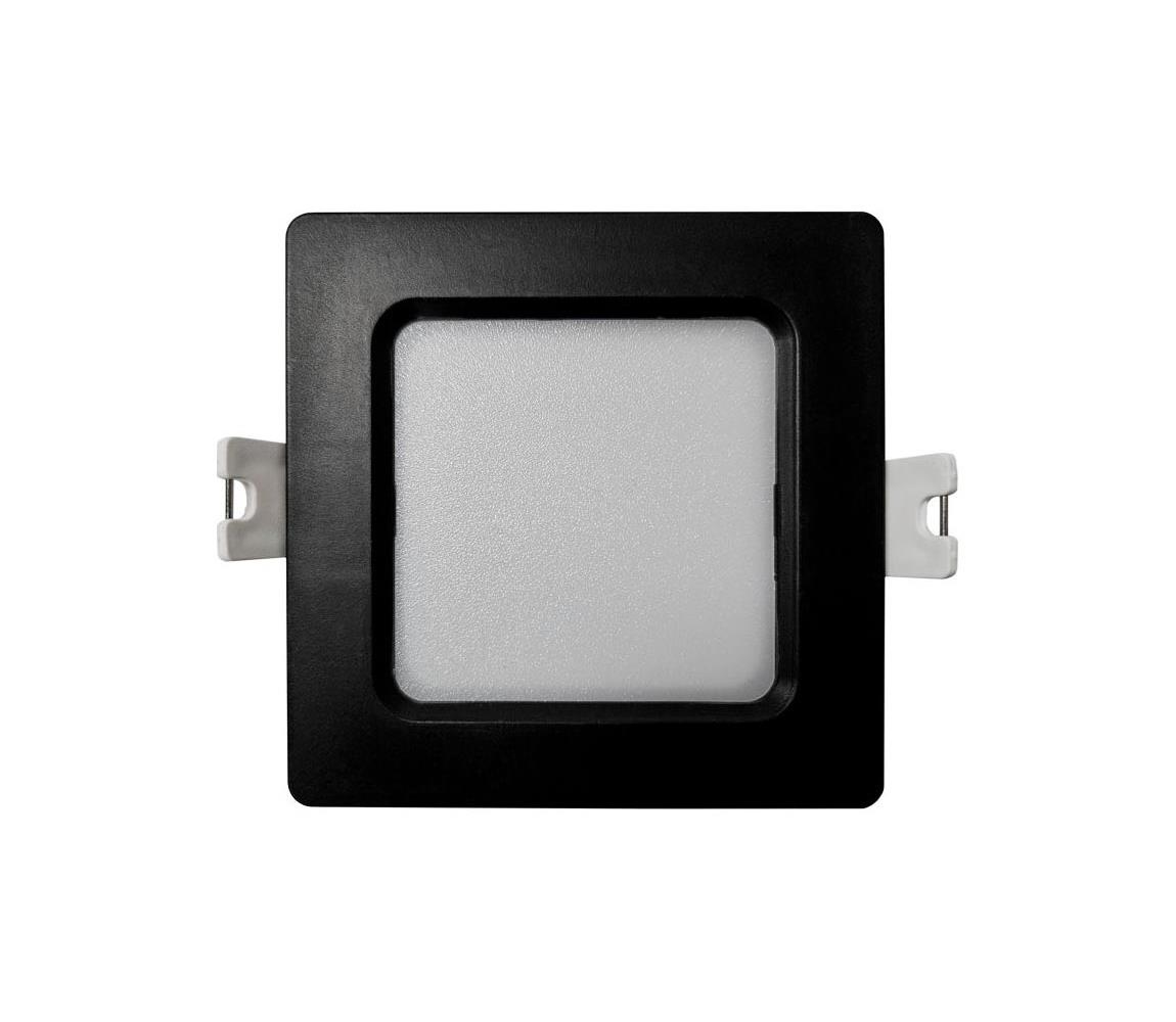 LED Beépíthető lámpa SQUARE LED/3W/230V 4000K 9x9 cm fekete 008 0001209