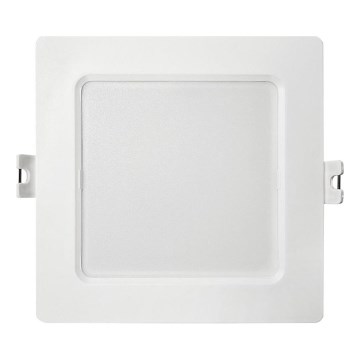 LED Beépíthető lámpa SQUARE LED/6W/230V 4000K 12x12 cm fehér