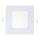LED Beépíthető lámpa SQUARE LED/6W/230V 4200K 11,8x11,8 cm fehér