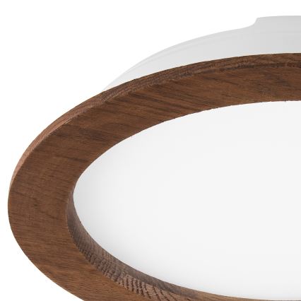 LED Beépíthető lámpa WOODY SPOT LED/23,5W/230V 4000K cseresznye ø 23,5 cm