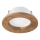 LED Beépíthető lámpa WOODY SPOT LED/5,5W/230V 4000K dió ø 10 cm