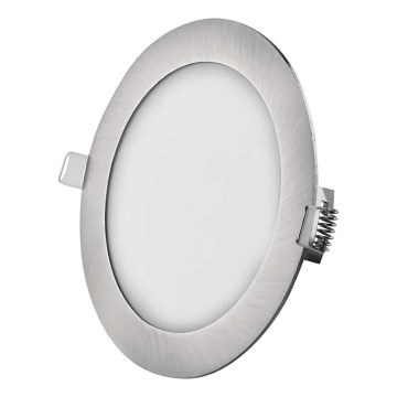 LED beépíthető lámpatest NEXXO LED/12,5W/230V 3000/3500/4000K ezüst Ø 17 cm