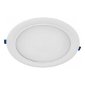 LED beépíthető lámpatest SIGARO LED/18W/230V 3000/4000/6500K átm. 22 cm fehér