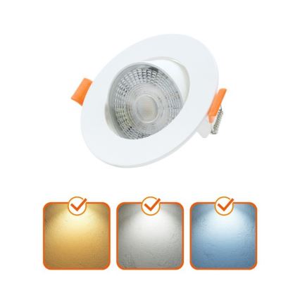 LED beépíthető mennyezeti lámpa BRINO LED/3/5/7W/230V 3000/4000/6500K fehér
