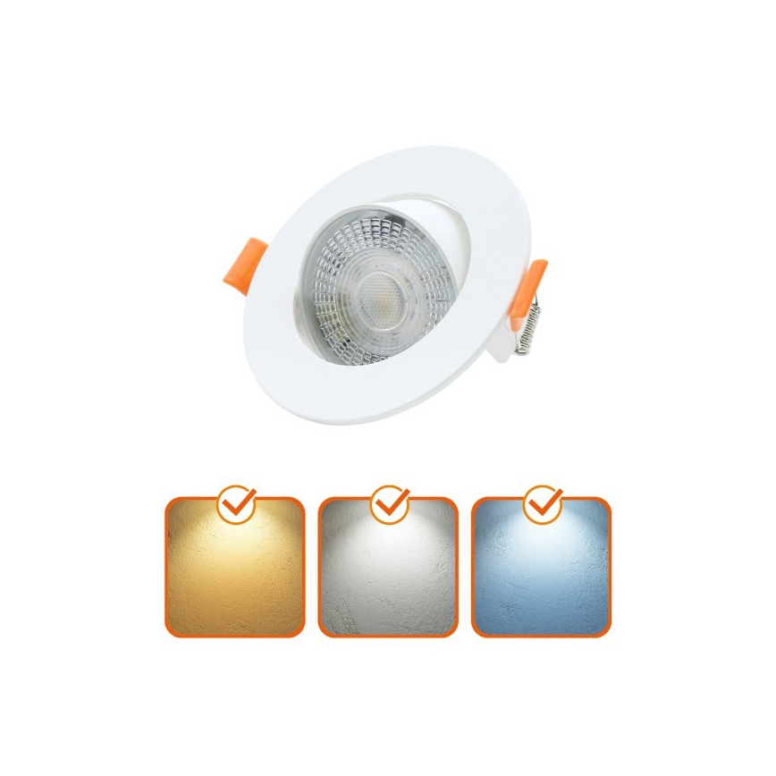LED beépíthető mennyezeti lámpa BRINO LED/3/5/7W/230V 3000/4000/6500K fehér