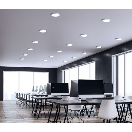 LED beépíthető mennyezeti lámpatest ALGINE 2 az 1-ben LED/6W/230V 4000K fehér