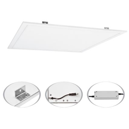LED Beépíthető mikroprizmás panel ZEUS LED/45W/230V 4000K