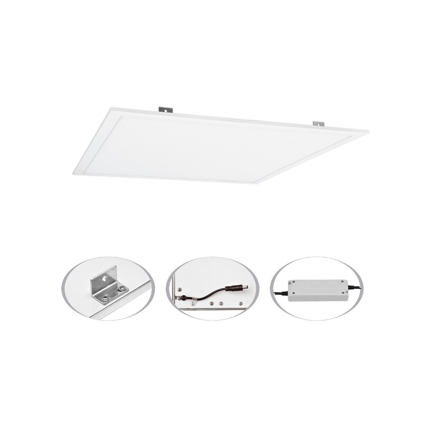 LED Beépíthető mikroprizmás panel ZEUS LED/45W/230V 4000K