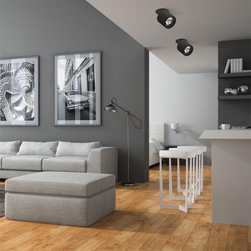 LED Beépíthető spotlámpa HARON 1xLED/10W/230V fekete