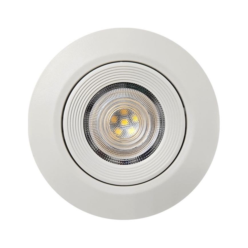 LED Süllyesztett/felületre szerelhető spotlámpa 2in1 LED/5W/230V 4200K átm. 9,3 cm fehér