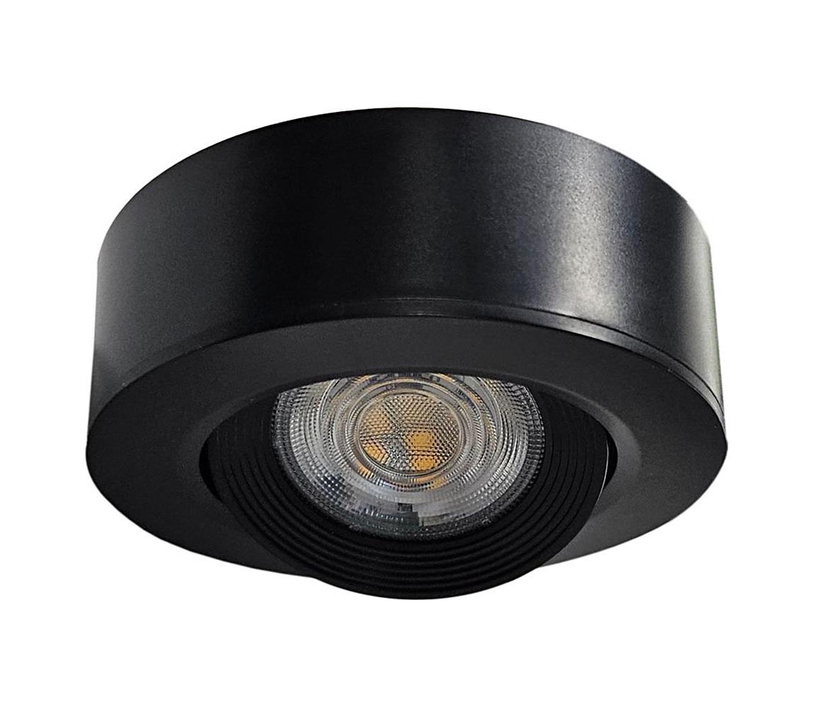 LED Beépíthető spotlámpa LED/5W/230V 4200K átm. 9,3 cm fekete 008 0001191