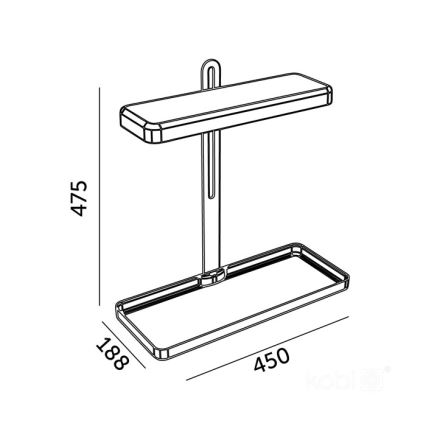 LED Belső lámpa növények termesztéséhez LED/20W/5V 3500K