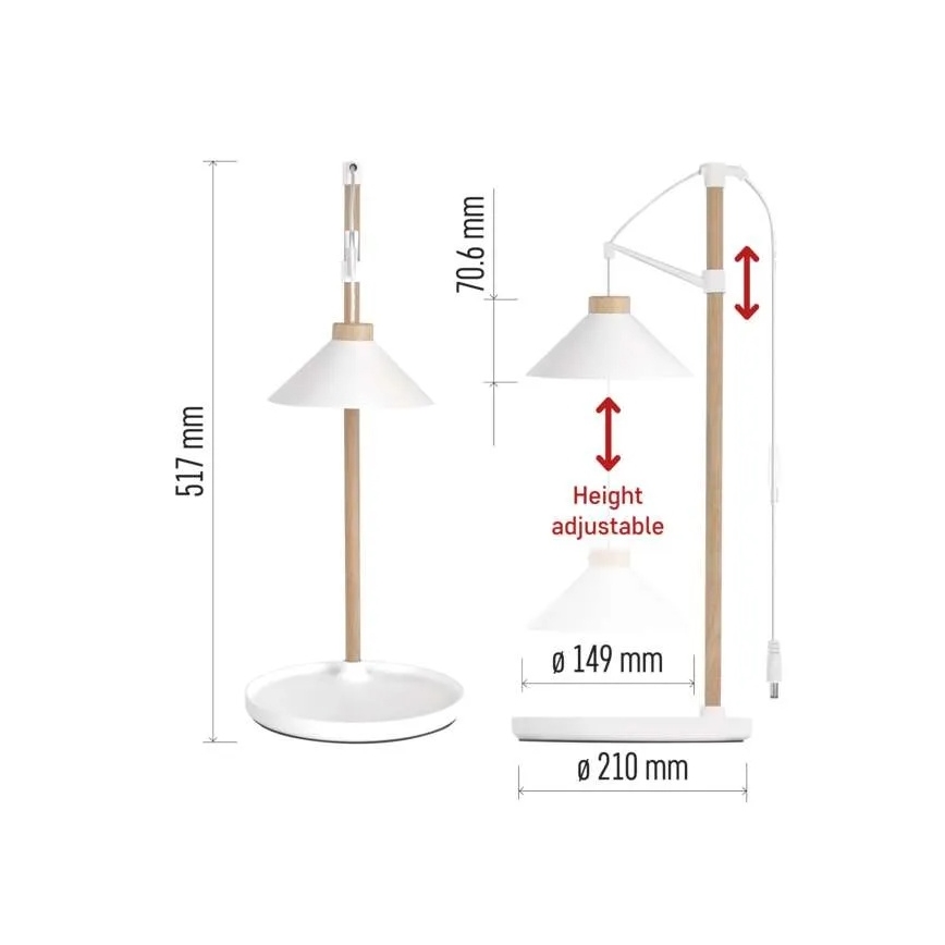 LED beltéri növénynevelő lámpa GROW LED/7W/5V