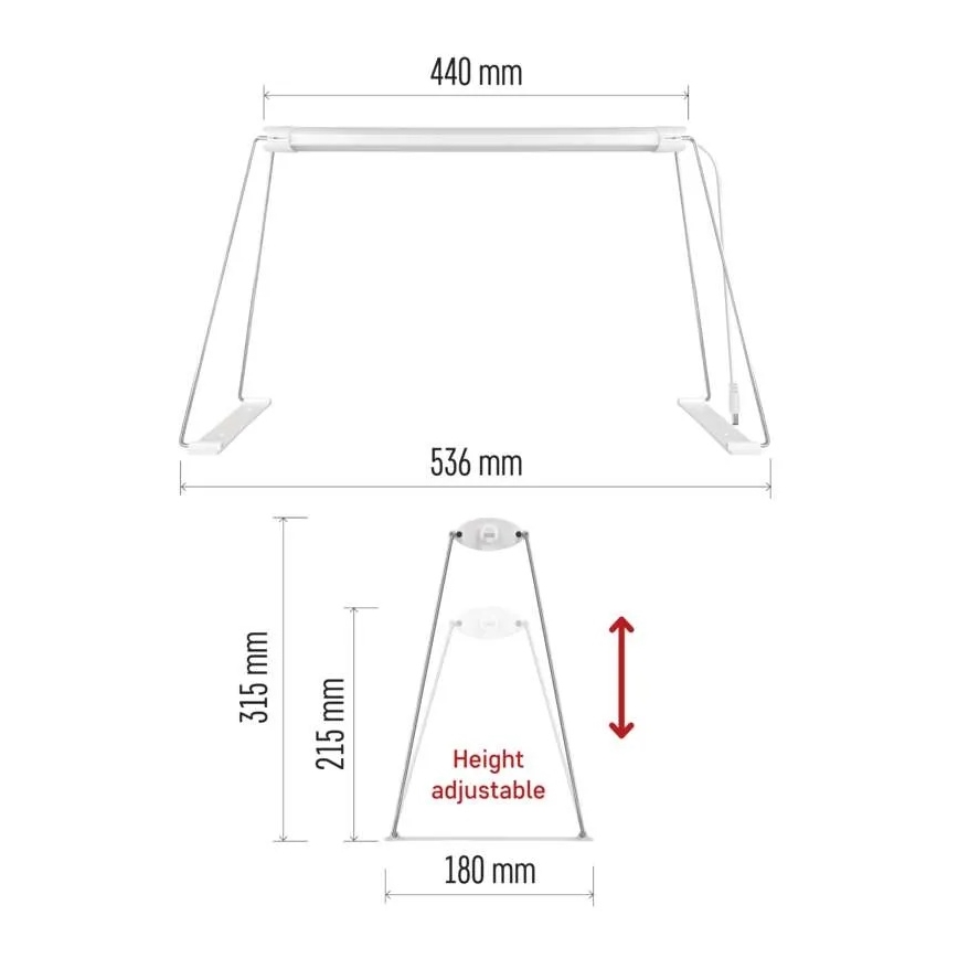 LED beltéri növénytermesztő lámpa GROW LED/15W/230V