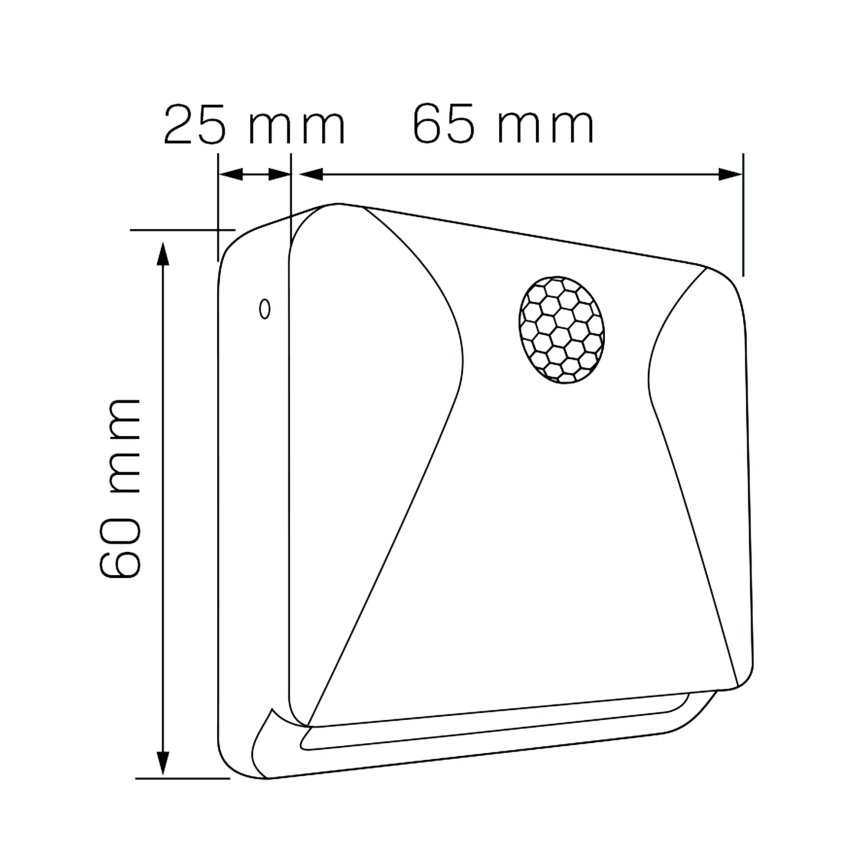LED Bútor világítás érzékelővel LED/0,8W/4,5V 3xAAA fehér
