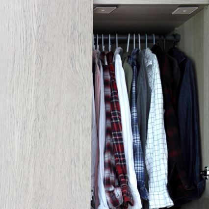 LED Bútor világítás érzékelővel LED/1,5W/4,5V 3xAA matt króm