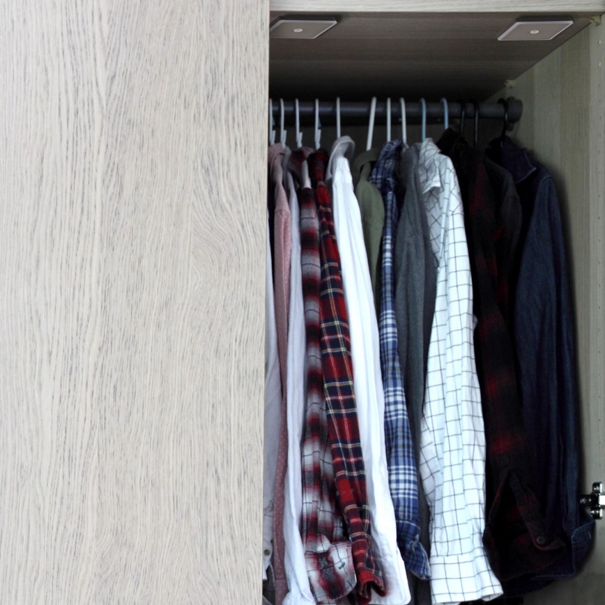 LED Bútor világítás érzékelővel LED/1,5W/4,5V 3xAA matt króm