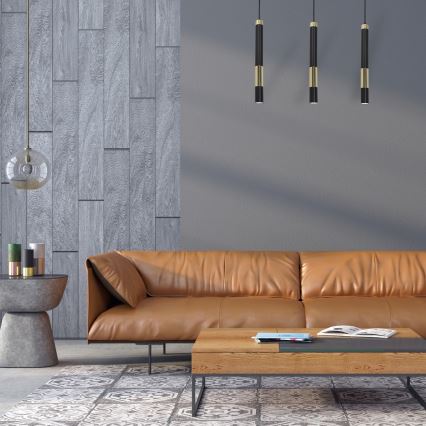 LED csillár DALLAS 3xGU10 / 3W / 230V