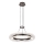 LED csillár kábelen ALBA LED/39W/230V szürke/átlátszó