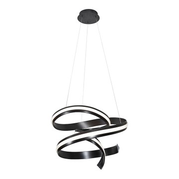 LED csillár kábelen AREZIA LED/62W/230V fekete