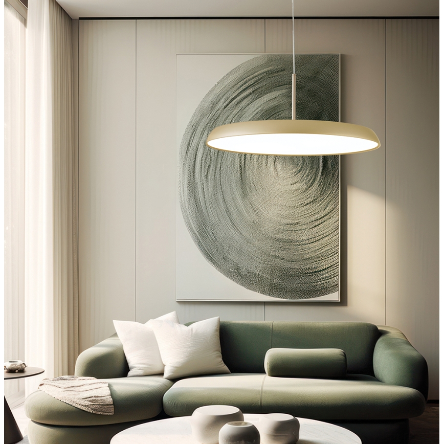 LED csillár kábelen ART LED/41W/230V arany