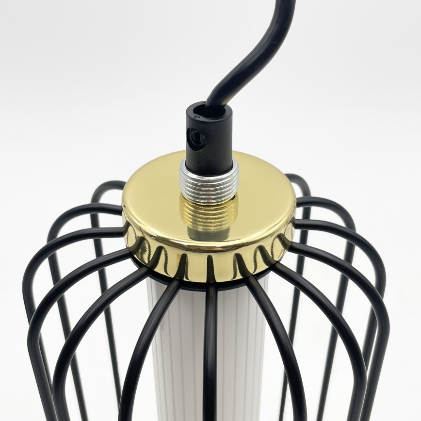LED csillár kábelen BONNIE LED/10W/230V 3000K fekete
