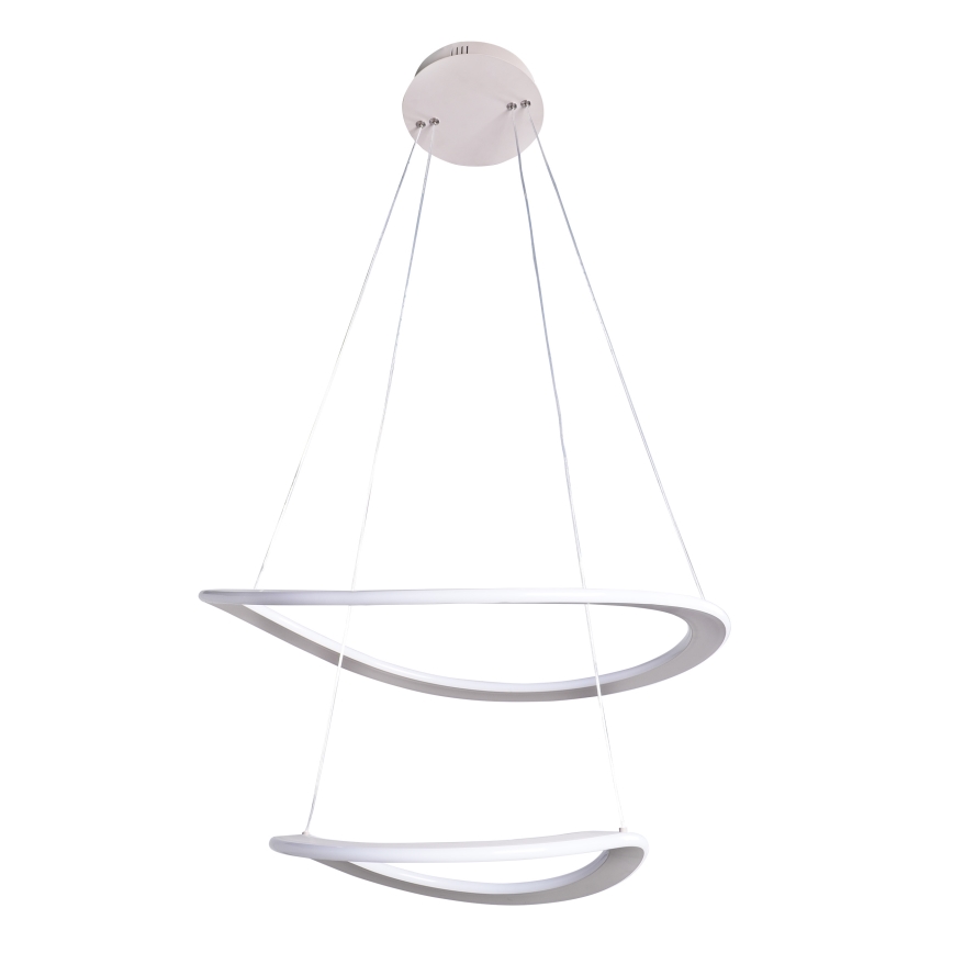 LED csillár kábelen CASHMERE LED/75W/230V átm. 59,5 bézs