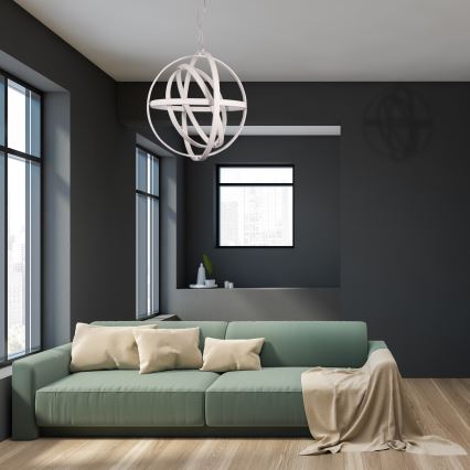 LED csillár kábelen COPERNICUS LED/260W/230V fehér