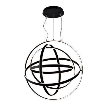 LED csillár kábelen COPERNICUS LED/260W/230V fekete