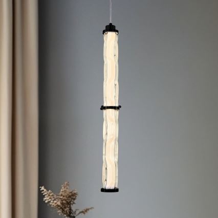 LED csillár kábelen CORTE LED/18W/230V fekete