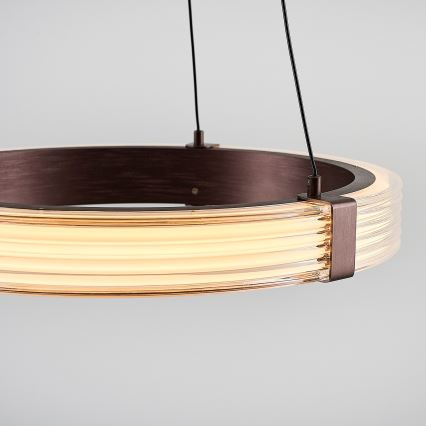 LED csillár kábelen JESI LED/2W/230V 3000K barna