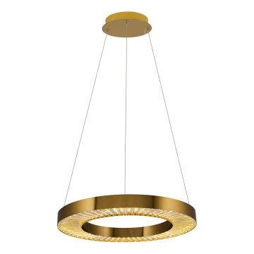 LED csillár kábelen JESI LED/35W/230V 3000K átm. 60 cm bronzszínű