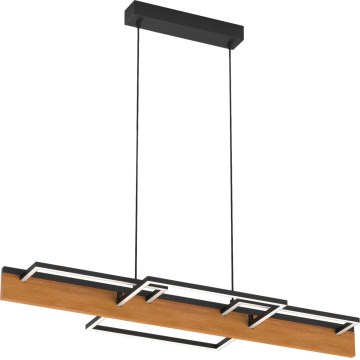 LED csillár kábelen LARYSA LED/35W/230V fenyő