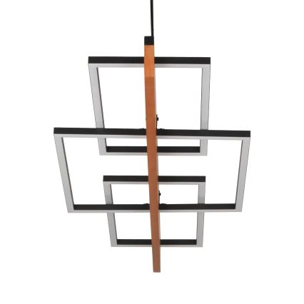 LED csillár kábelen LARYSA LED/35W/230V fenyő