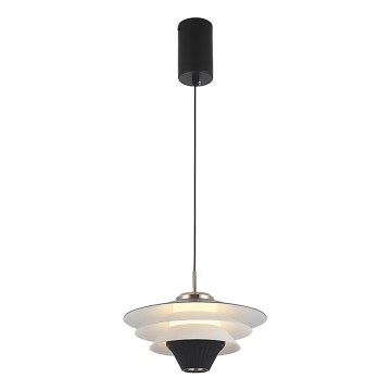 LED csillár kábelen MANLEY LED/5W/230V fekete/fehér