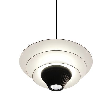 LED csillár kábelen MANLEY LED/5W/230V fekete/fehér
