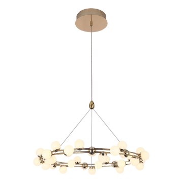 LED csillár kábelen MARS LED/50W/230V 3000K arany