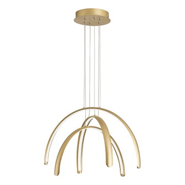 LED csillár kábelen MEGAN LED/41W/230V aranyszínű