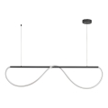 LED csillár kábelen MELECA LED/36W/230V 3000/4000/6000K 160 cm fekete