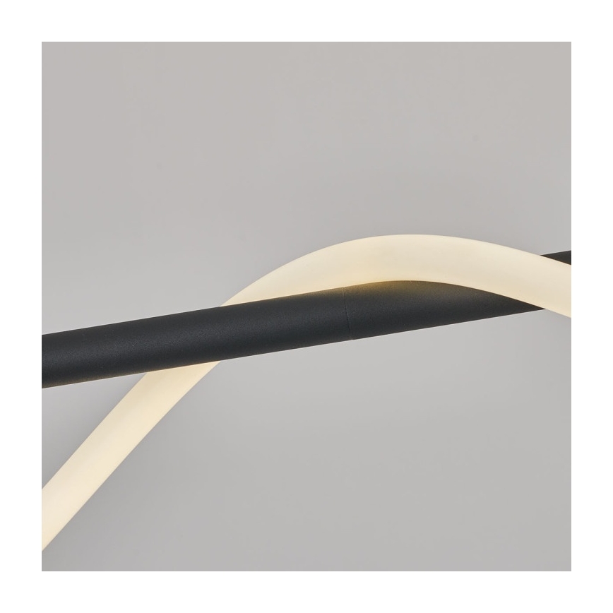 LED csillár kábelen MELECA LED/36W/230V 3000/4000/6000K 160 cm fekete