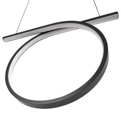 LED csillár kábelen ODETTA LED/30W/230V 4000K fekete