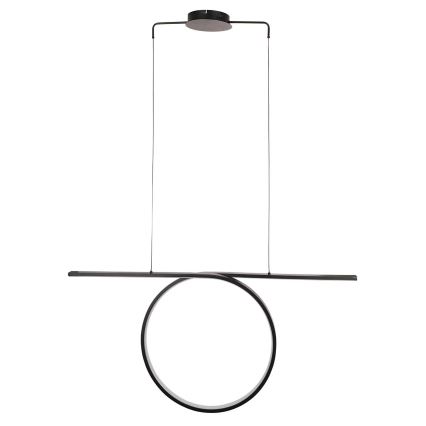 LED csillár kábelen ODETTA LED/42W/230V 4000K fekete