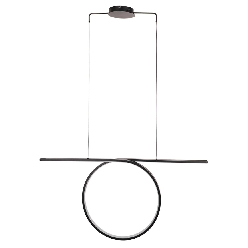 LED csillár kábelen ODETTA LED/42W/230V 4000K fekete