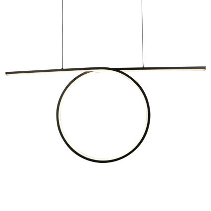 LED csillár kábelen ODETTA LED/42W/230V 4000K fekete