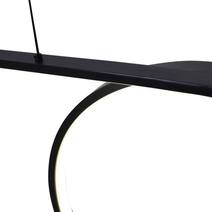 LED csillár kábelen ODETTA LED/42W/230V 4000K fekete