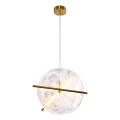 LED csillár kábelen RELAX LED/15W/230V arany/fehér