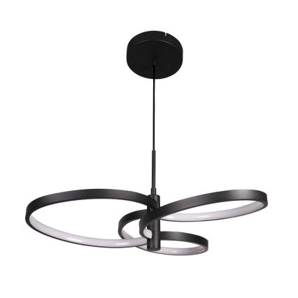 LED csillár kábelen RIBBON LED/25W/230V 4000K fekete