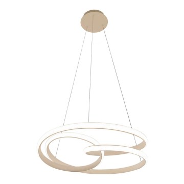 LED csillár kábelen RIBBON LED/42W/230V bézs