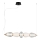LED csillár kábelen SHINY LED/23W/230V fehér/arany