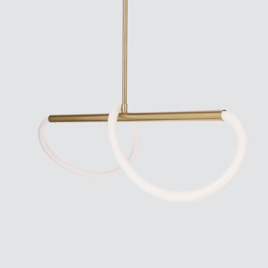 LED csillár kábelen SUPREME LED/18W/230V 80 cm arany